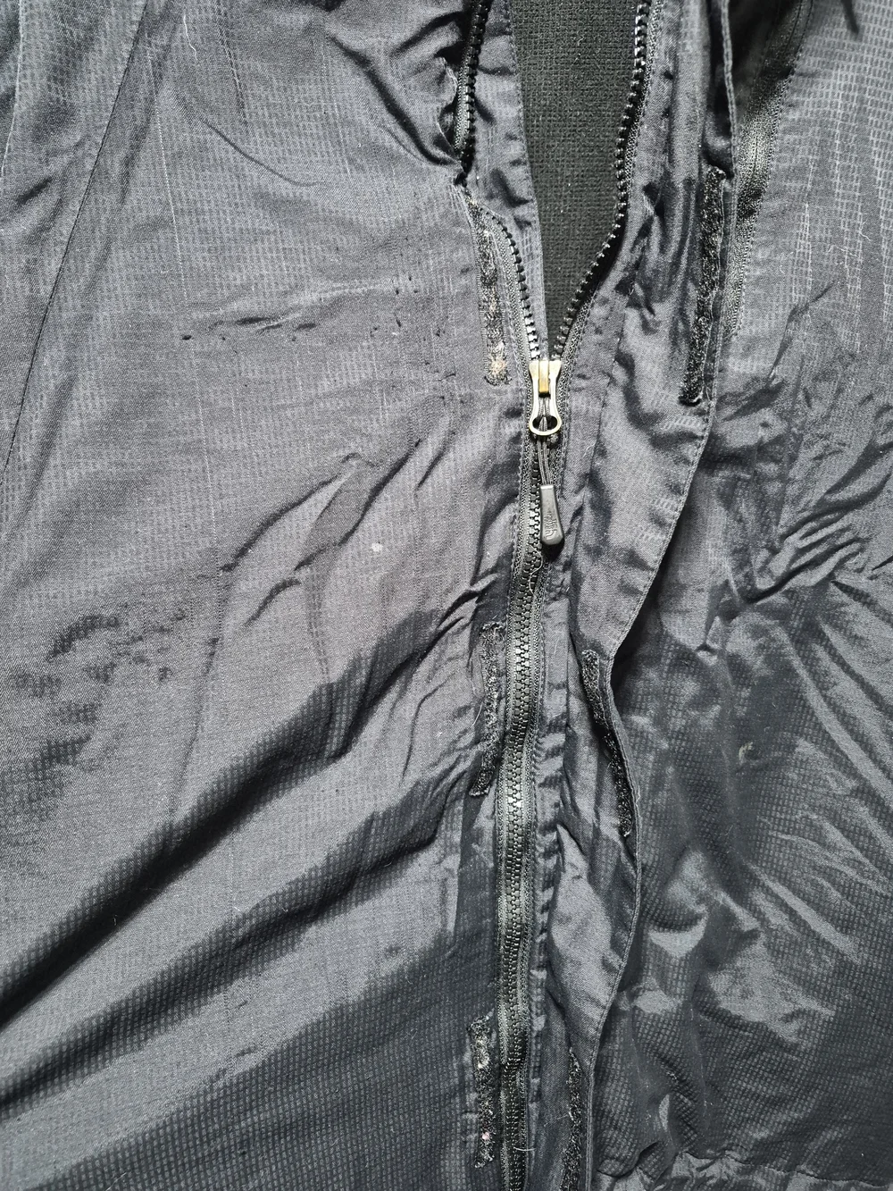 The North Face HyVent 2-in-1 Jacket XXL Black Zip Out Liner Hooded
